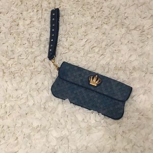 Baby Phat denim clutch purse 👛